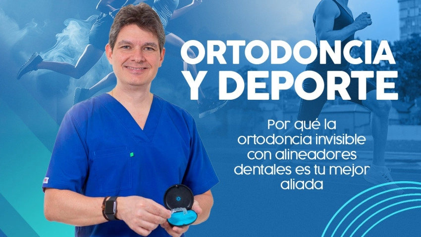 Ortodoncia y Deporte: Por qué la ortodoncia invisible con alineadores dentales es tu mejor aliada